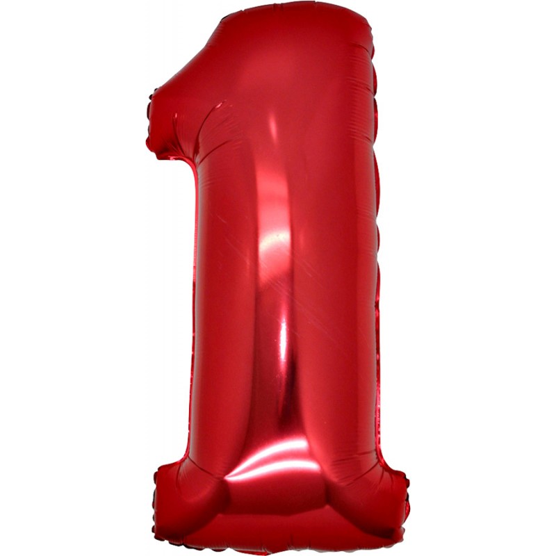 40" Numero 1 Rosso